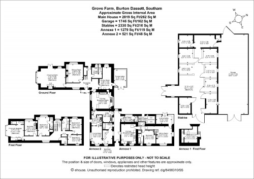 Floorplan for BURTON DASSETT, Warwickshire